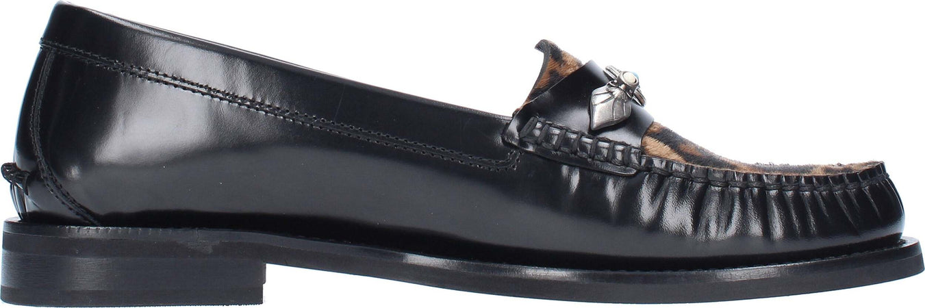 AIYANA-Scarpe-basse-Nero-pitonato-da-donna