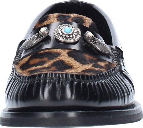 AIYANA-Scarpe-basse-Nero-pitonato-da-donna