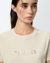 Pinko START T-SHIRT JERSEY OLD WASH 24.25 da donna