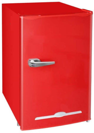 Akai CLASS90K 100L Frigorifero da Tavolo Retrò con congelatore 83x48 - Rosso