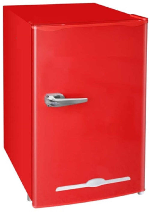 Akai CLASS90K 100L Frigorifero da Tavolo Retrò con congelatore 83x48 - Rosso