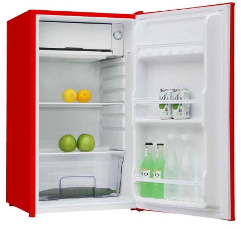 Akai CLASS90K 100L Frigorifero da Tavolo Retrò con congelatore 83x48 - Rosso