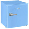 AKAI Mini Frigo Frigobar Minibar Retro 46 Lt Classe F Blu Vintage CLASS55KBL
