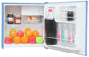 AKAI Mini Frigo Frigobar Minibar Retro 46 Lt Classe F Blu Vintage CLASS55KBL