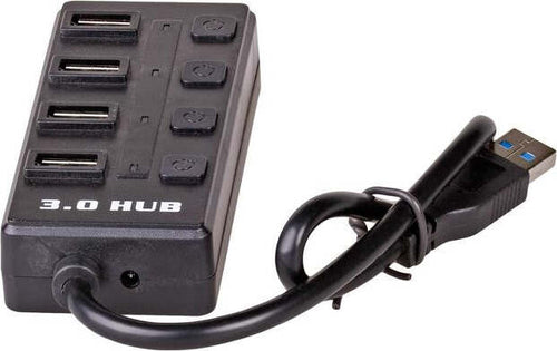Akyga-Hub-AK-AD-33-USB-active-USB-A-(m)-/-4x-USB-A-(f)-switches