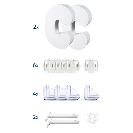 Kit Sicurezza Casa Alecto Baby