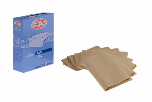 AL60 Sacchetti Bidone Aspiratutto Alfatec Electrolux DeLonghi Interfilter