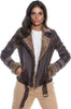 Alaska---Chiodo-Donna-Testa-di-Moro-in-vero-montone-Shearling-Beige-e-in-vera-pelle