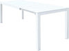 ALASKA---set-tavolo-in-alluminio-cm-148/214-x-85-x-75,5-h-con-4-sedute-Bianco-Milani-Home