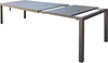 ALASKA---set-tavolo-in-alluminio-cm-148/214-x-85-x-75,5-h-con-4-sedute-Taupe-Milani-Home