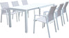 ALASKA---set-tavolo-in-alluminio-cm-148/214-x-85-x-75,5-h-con-6-sedute-Bianco-Milani-Home
