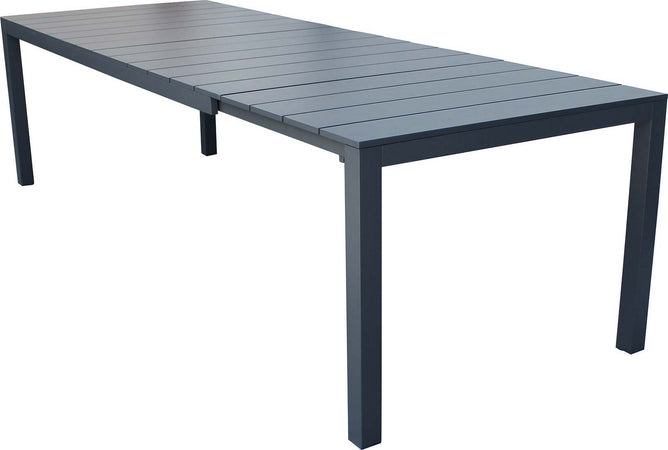 ALASKA---set-tavolo-in-alluminio-cm-214/280-x-85-x-75,5-h-con-10-sedute-Antracite-Milani-Home