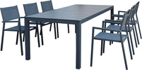 ALASKA---set-tavolo-in-alluminio-cm-214/280-x-85-x-75,5-h-con-6-sedute-Antracite-Milani-Home