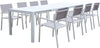 ALASKA---set-tavolo-in-alluminio-cm-214/280-x-85-x-75,5-h-con-8-sedute-Bianco-Milani-Home