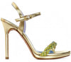 Albano Sandalo Cerimonia Con Strass Nuova Collezione Con Tacco 11 Cm