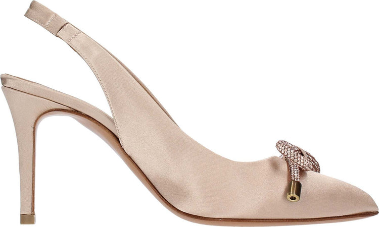 Albano-Scarpe-con-Tacco-Beige-da-donna