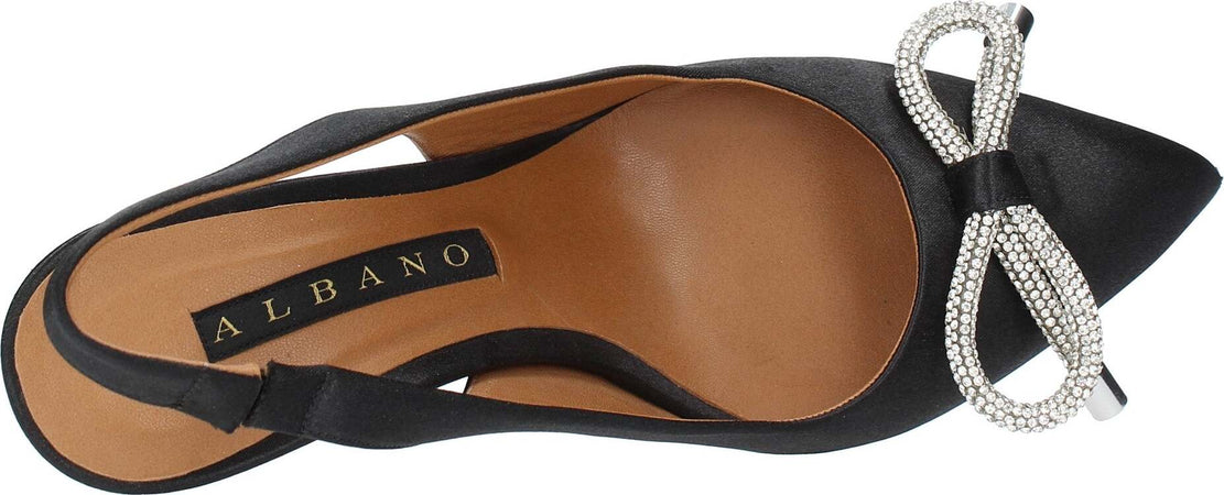 Albano-Scarpe-con-Tacco-Nero-da-donna
