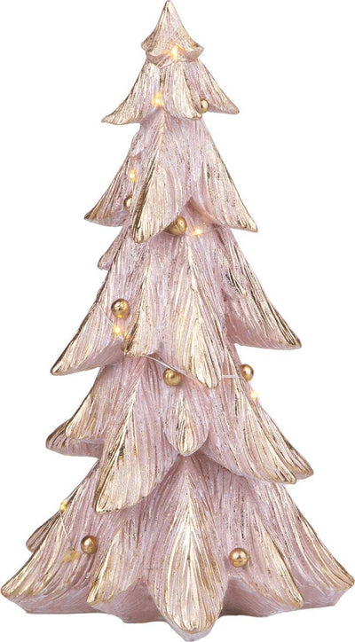Alberello di Natale con LED decorazione per interno rosa h 29,5 cm Casa e cucina/Decorazioni per interni/Addobbi e decorazioni per ricorrenze/Decorazioni natalizie/Alberi di natale artificiali MagiediNatale.it - Altamura, Commerciovirtuoso.it