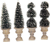 Alberi di Natale a forma di cono, accessori per villaggio di Natale, set di 4 pezzi Casa e cucina/Decorazioni per interni/Addobbi e decorazioni per ricorrenze/Decorazioni natalizie/Oggettistica MagiediNatale.it - Altamura, Commerciovirtuoso.it