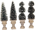 Alberi di Natale a forma di cono, accessori per villaggio di Natale, set di 4 pezzi Casa e cucina/Decorazioni per interni/Addobbi e decorazioni per ricorrenze/Decorazioni natalizie/Oggettistica MagiediNatale.it - Altamura, Commerciovirtuoso.it