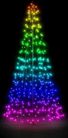 Albero a cono luminoso Twinkly Light Tree a led RGB decorazione natalizia Casa e cucina/Decorazioni per interni/Addobbi e decorazioni per ricorrenze/Decorazioni natalizie/Luci natalizie/Catene luminose per interni MagiediNatale.it - Altamura, Commerciovirtuoso.it