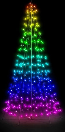 Albero a cono luminoso Twinkly Light Tree a led RGB decorazione natalizia Casa e cucina/Decorazioni per interni/Addobbi e decorazioni per ricorrenze/Decorazioni natalizie/Luci natalizie/Catene luminose per interni MagiediNatale.it - Altamura, Commerciovirtuoso.it