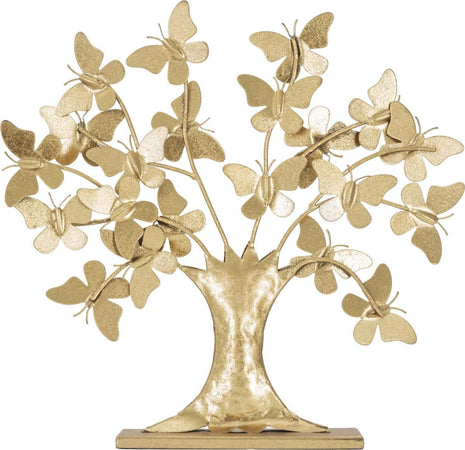 Albero Della Vita C/Farfalle Glam Cm 31X8X30 Casa e cucina/Decorazioni per interni/Arte/Sculture/Statue Led Mall Home - Napoli, Commerciovirtuoso.it