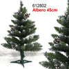 Albero Di Natale 45 Cm Verde Effetto Innevato Con Pigne Decorazioni Addobbi Prodotti Natalizi Trade Shop italia - Napoli, Commerciovirtuoso.it