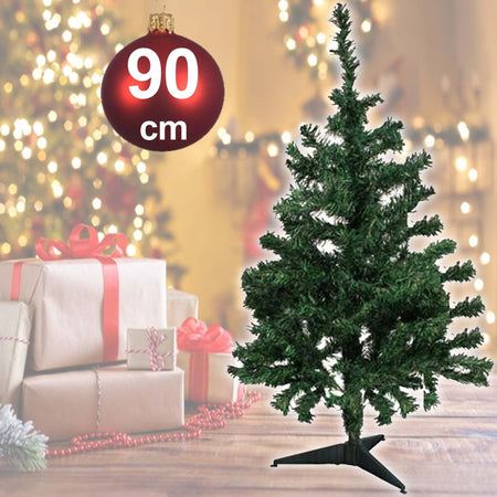 Albero Di Natale Artificiale 90cm Abete Sintetico Per Casa Ufficio Colore Verde Prodotti Natalizi Trade Shop italia - Napoli, Commerciovirtuoso.it