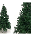 Albero Di Natale Artificiale Base A Croce Da 210cm Super Folto Con Rami Verde