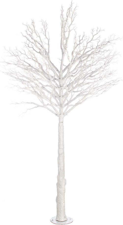 Albero di Natale bianco in fibra di vetro da esterno decorazione natalizia Casa e cucina/Decorazioni per interni/Addobbi e decorazioni per ricorrenze/Decorazioni natalizie/Alberi di natale artificiali MagiediNatale.it - Altamura, Commerciovirtuoso.it
