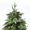 Albero di natale con Pigne Byron in PE Effetto Real Touch e PP Effetto Aghi di pino