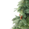 Albero di natale con Pigne Byron in PE Effetto Real Touch e PP Effetto Aghi di pino