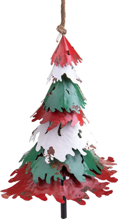 Albero di Natale Campana colorato Verde Rosso Bianco alberello da tavolo per interno 75 cm Casa e cucina/Decorazioni per interni/Addobbi e decorazioni per ricorrenze/Decorazioni natalizie/Alberi di natale artificiali MagiediNatale.it - Altamura, Commerciovirtuoso.it