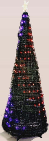 Albero di Natale conico in PVC con gocce di luce pixel led per decorazioni natalizie Casa e cucina/Decorazioni per interni/Addobbi e decorazioni per ricorrenze/Decorazioni natalizie/Alberi di natale artificiali MagiediNatale.it - Altamura, Commerciovirtuoso.it