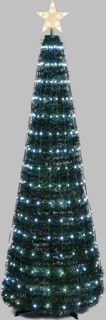 Albero di Natale conico in PVC con gocce di luce pixel led per decorazioni natalizie Casa e cucina/Decorazioni per interni/Addobbi e decorazioni per ricorrenze/Decorazioni natalizie/Alberi di natale artificiali MagiediNatale.it - Altamura, Commerciovirtuoso.it