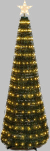 Albero di Natale conico in PVC con gocce di luce pixel led per decorazioni natalizie Casa e cucina/Decorazioni per interni/Addobbi e decorazioni per ricorrenze/Decorazioni natalizie/Alberi di natale artificiali MagiediNatale.it - Altamura, Commerciovirtuoso.it