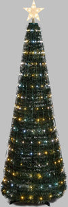 Albero di Natale conico in PVC con gocce di luce pixel led per decorazioni natalizie Casa e cucina/Decorazioni per interni/Addobbi e decorazioni per ricorrenze/Decorazioni natalizie/Alberi di natale artificiali MagiediNatale.it - Altamura, Commerciovirtuoso.it