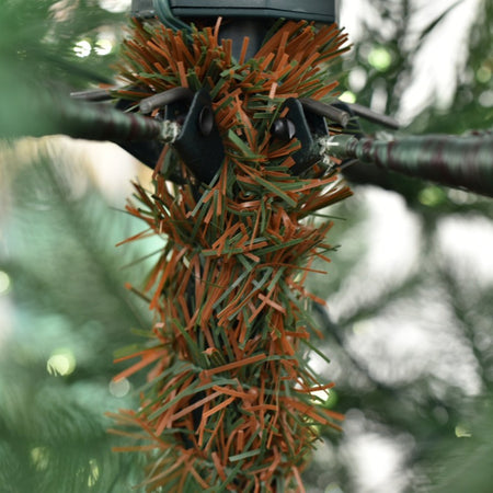 Albero di natale con Micro Led Incorporati "Harrison" 100 % PE Effetto Real Touch