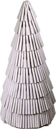 Albero di natale in legno bianco per interno decorazione natalizia h 101 cm Casa e cucina/Decorazioni per interni/Addobbi e decorazioni per ricorrenze/Decorazioni natalizie/Alberi di natale artificiali MagiediNatale.it - Altamura, Commerciovirtuoso.it