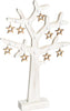 Albero di natale in legno vintage bianco con stelle 20 led a batteria h 50 cm Casa e cucina/Decorazioni per interni/Addobbi e decorazioni per ricorrenze/Decorazioni natalizie/Alberi di natale artificiali MagiediNatale.it - Altamura, Commerciovirtuoso.it