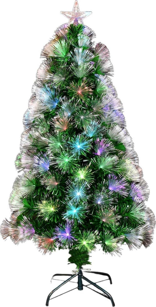 Albero di Natale in PVC con fibre ottiche e led RGB giochi di luce puntale a stella Casa e cucina/Decorazioni per interni/Addobbi e decorazioni per ricorrenze/Decorazioni natalizie/Alberi di natale artificiali MagiediNatale.it - Altamura, Commerciovirtuoso.it