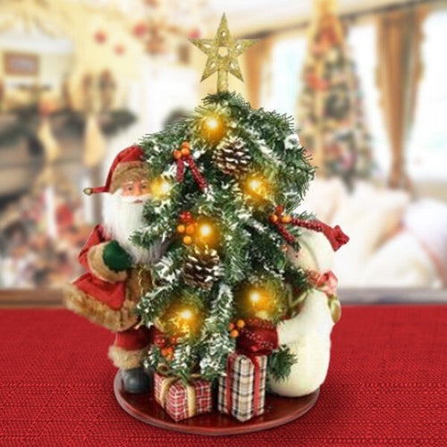 Albero Di Natale Innevato Luminoso 6 Led Con Babbo Natale E Pupazzo Di Neve 50cm Casa e cucina/Decorazioni per interni/Addobbi e decorazioni per ricorrenze/Decorazioni natalizie/Oggettistica Trade Shop italia - Napoli, Commerciovirtuoso.it