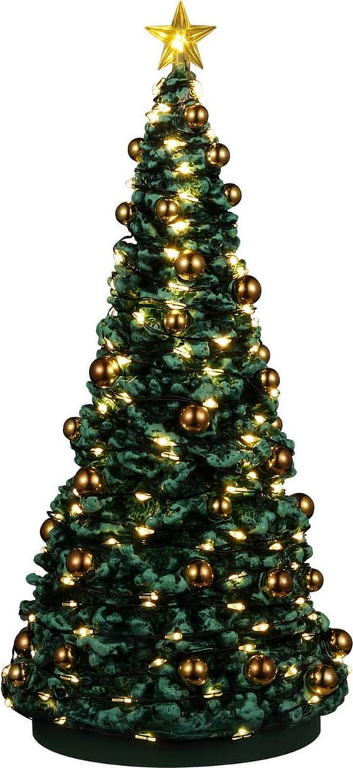 Albero di Natale Jolly, accessorio per villaggio di Natale da 24,5 cm Casa e cucina/Decorazioni per interni/Addobbi e decorazioni per ricorrenze/Decorazioni natalizie/Oggettistica MagiediNatale.it - Altamura, Commerciovirtuoso.it