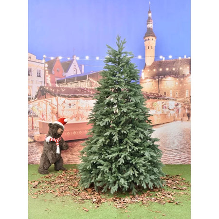 Albero di natale "Lincoln" 100 % in PE Effetto Real Touch di Altissima qualità