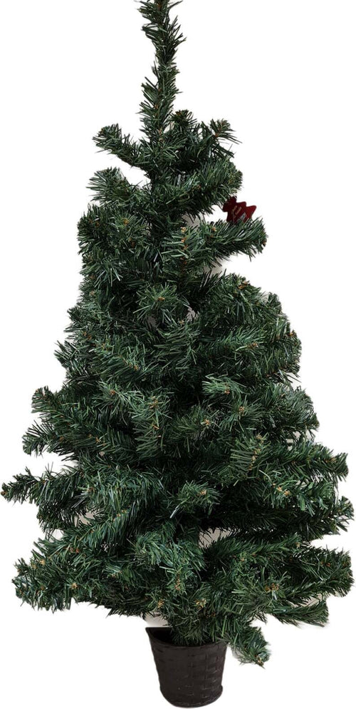 Albero-di-natale-per-parete-pinetto-in-PVC-per-spazi-ridotti-h-90-cm