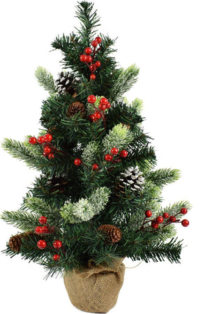 Albero di natale pinetto in PVC + PE effetto Real Touch con pigne e bacche h 60 cm Casa e cucina/Decorazioni per interni/Addobbi e decorazioni per ricorrenze/Decorazioni natalizie/Alberi di natale artificiali MagiediNatale.it - Altamura, Commerciovirtuoso.it