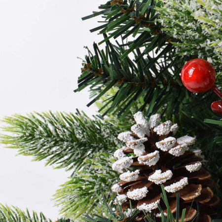 Albero di natale pinetto in PVC + PE effetto Real Touch con pigne e bacche h 60 cm Casa e cucina/Decorazioni per interni/Addobbi e decorazioni per ricorrenze/Decorazioni natalizie/Alberi di natale artificiali MagiediNatale.it - Altamura, Commerciovirtuoso.it