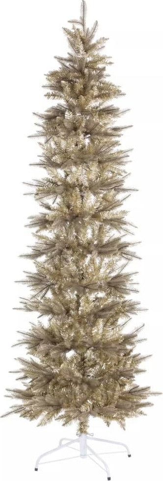 Albero di natale slim folto Tissi realistico artificiale decorazione natalizia color oro Casa e cucina/Decorazioni per interni/Addobbi e decorazioni per ricorrenze/Decorazioni natalizie/Alberi di natale artificiali MagiediNatale.it - Altamura, Commerciovirtuoso.it