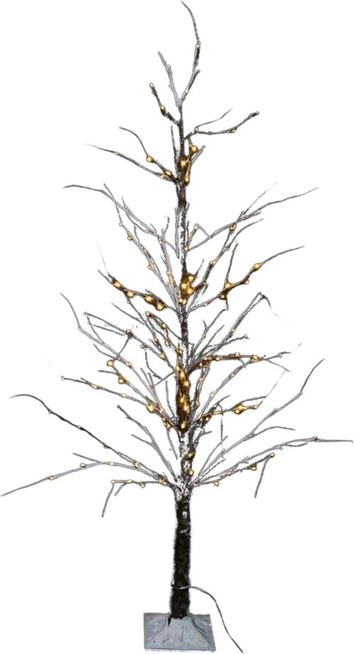 Albero luminoso innevato, ramo con led luce calda decorazione da interno Casa e cucina/Decorazioni per interni/Addobbi e decorazioni per ricorrenze/Decorazioni natalizie/Alberi di natale artificiali MagiediNatale.it - Altamura, Commerciovirtuoso.it